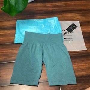 Brand New NVGTN Biker Shorts - Teal